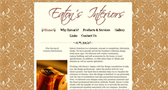 Desktop Screenshot of eatonsinteriors.com